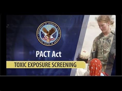 toxic exposure under the pact act