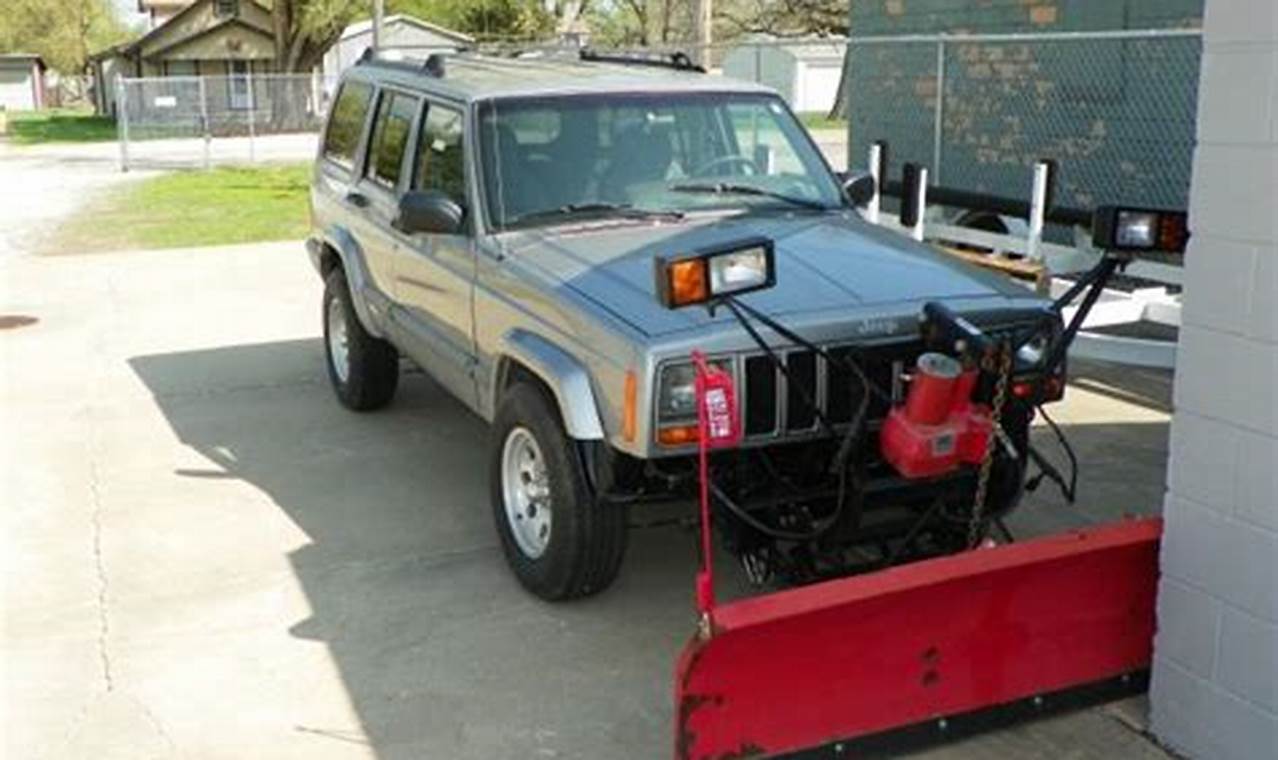 toy jeep with snow plow for sale
