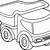 toy truck coloring pages