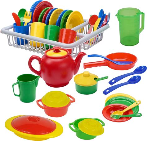 Toy Kitchen Dish Set