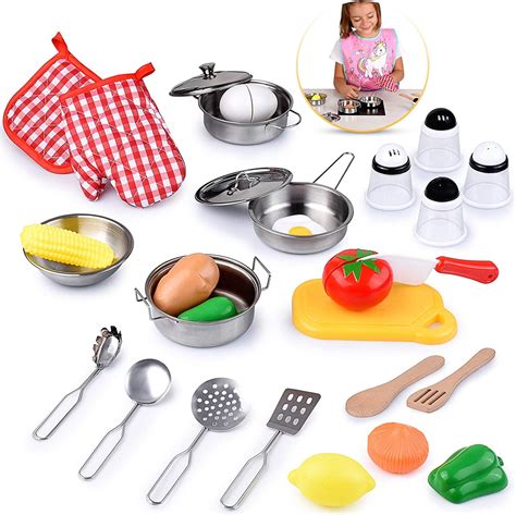 Toy Kitchen Utensil Set