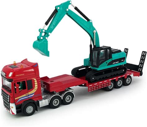 Toy Semi Flatbed Trailer