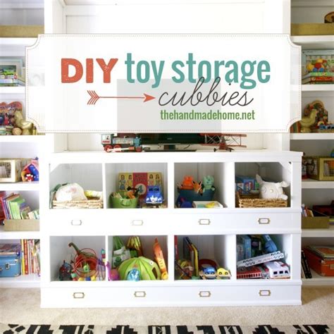 Toy Storage Cubbies Ideas