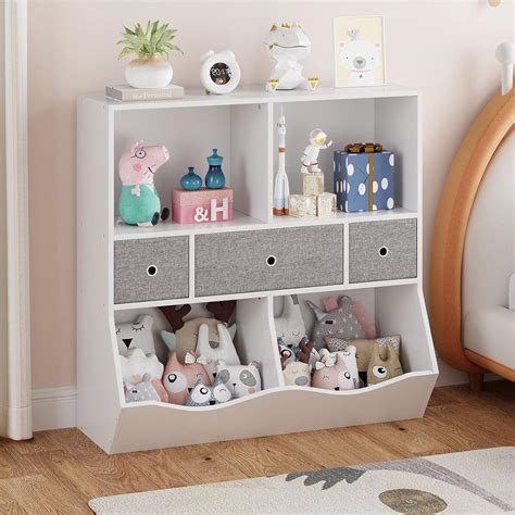 Toy Storage With Cabinets