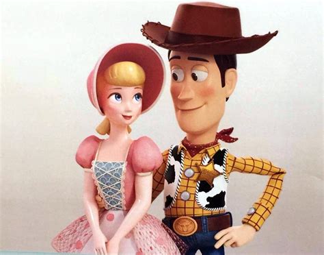 toy story 2 woody and bo peep