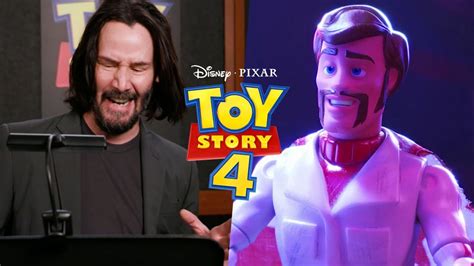 toy story 4 character played by keanu reeves