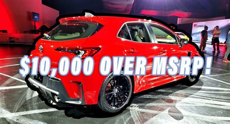Toyota Selling Above Msrp: The Future Is Here!