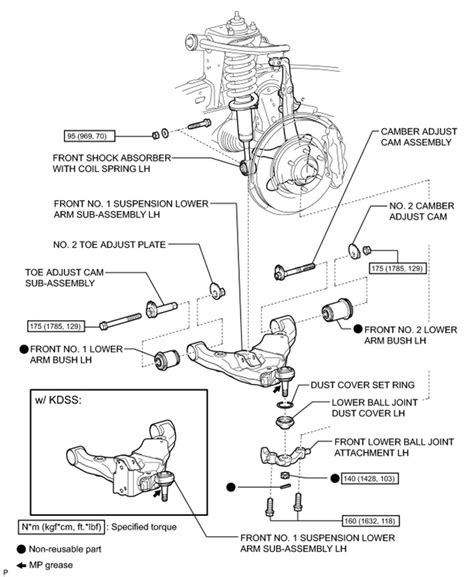 Toyota 4Runner Suspension Torque Specs
