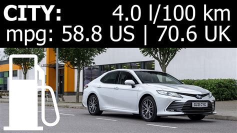 toyota camry hybrid fuel efficiency