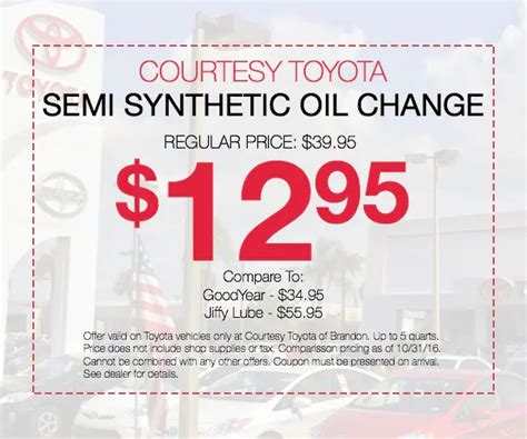 Toyota Oil Change Coupon 2023: Get Your Vehicle Ready For The New Year!