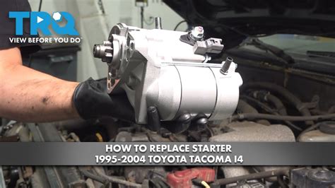 Toyota Starter Replacement