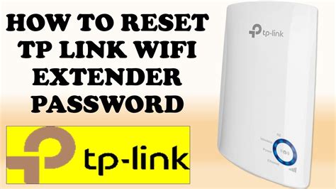 Tp Link Extender Password Reset