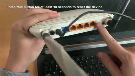 tp link how to reset