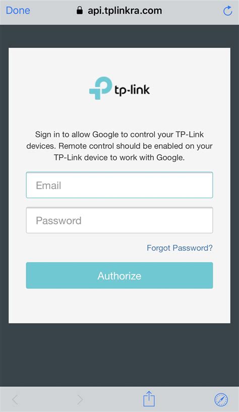 tp link kasa account sign in