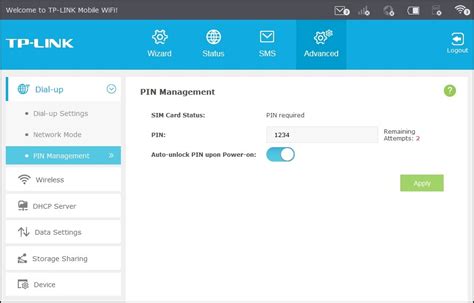 Tp Link Pin Eingeben
