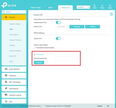 Tp Link Wifi Pin Code