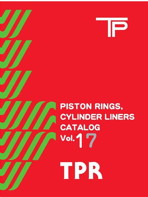 Tp Piston Rings Catalog Pdf