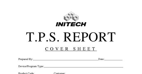 tps cover sheet pdf