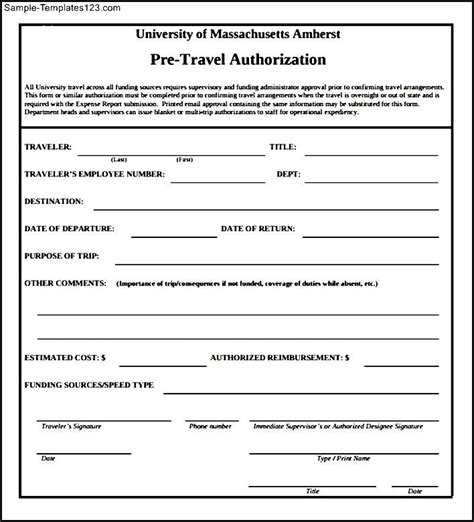 tps travel authorization document