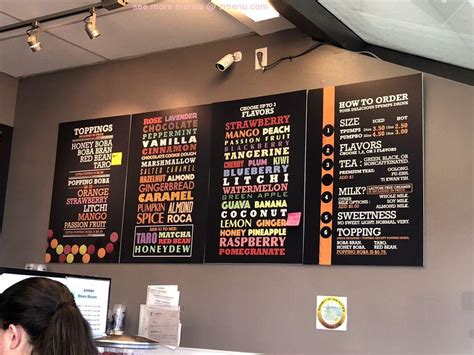 Tpumps Menu Prices