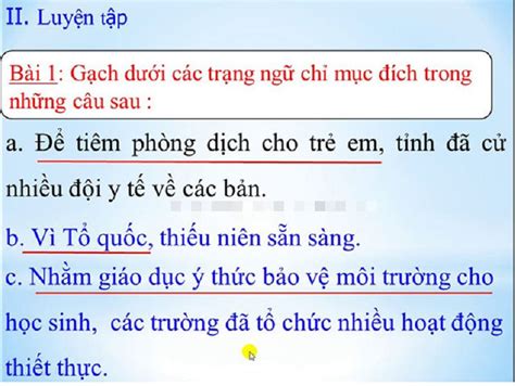 trạng ngữ lớp 4