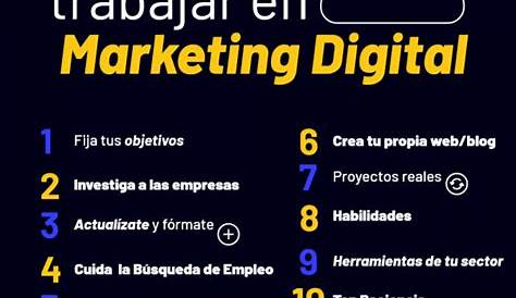 Los 7 mejores trabajos de marketing digital