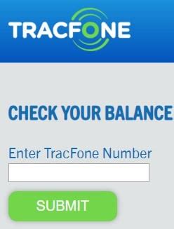 tracfone balance with phone number