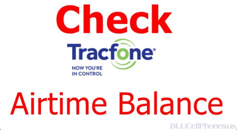 tracfone check balance minutes