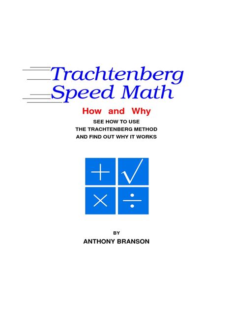 Trachtenberg Math Worksheets