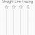 tracing straight lines worksheets