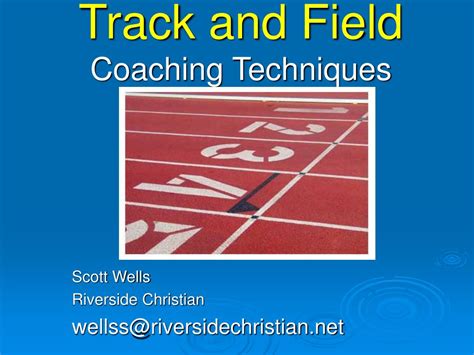 Track And Field Coaching Tips