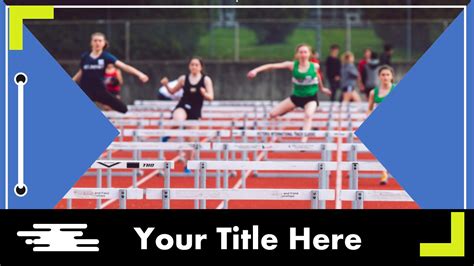 Track And Field Powerpoint Template