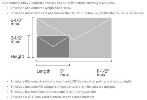 Track Ebay Standard Envelope