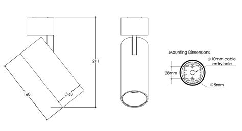 Track Light Track Size