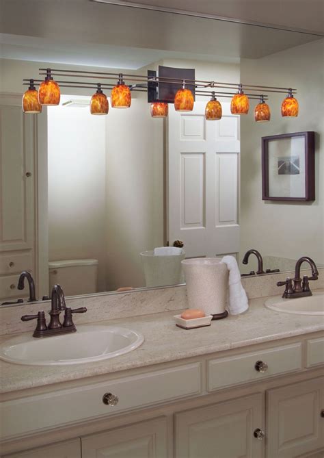 Track Lighting Over Bathroom Mirror Bedroom light fixtures, Bathroom