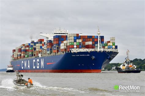 track vessel cma cgm magellan