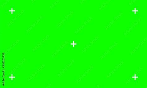 Tracking Markers On Green Screen