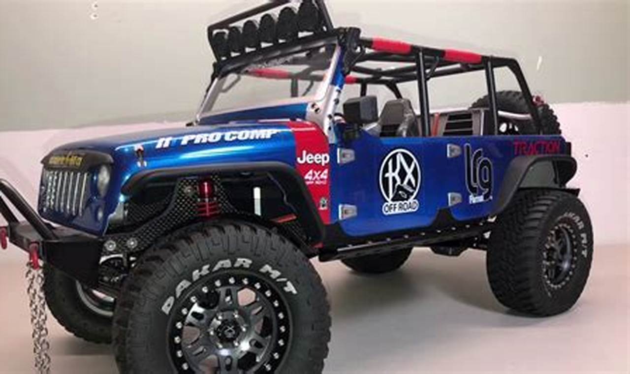 traction hobby 1/8 founder jeep for sale