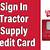 tractor supply personal account online com