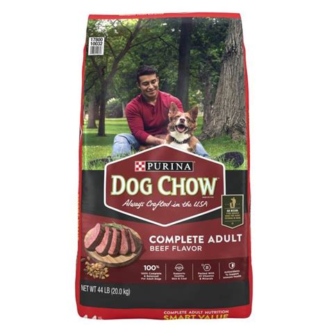 Purina Dog Chow Dry Dog Food, Complete Adult With Real Chicken, 42 lb