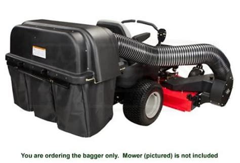 tractor grass bagger