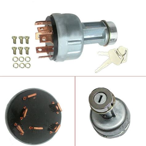 Tractor Ignition Switch With Glow Plug Position
