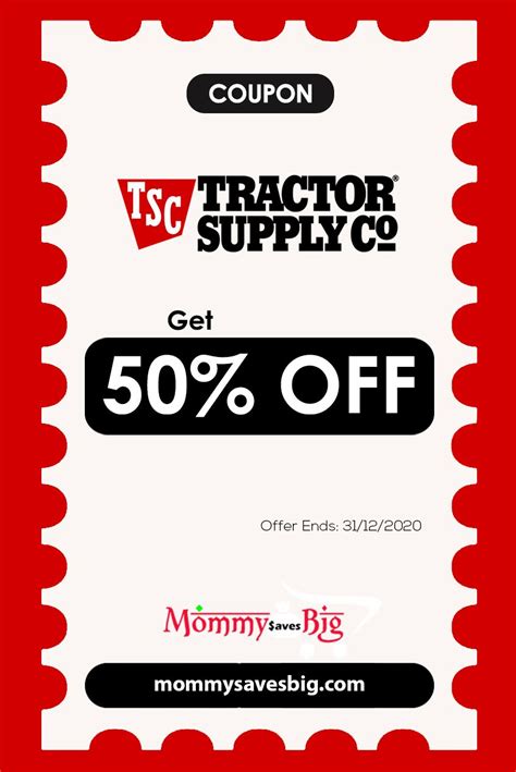 Tractor Supply Printable Cupons