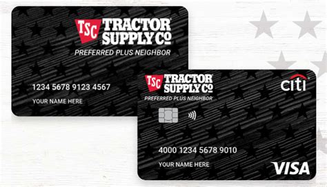 tractor supply store credit card login