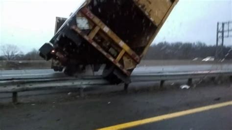 tractor trailer crashes caught on video