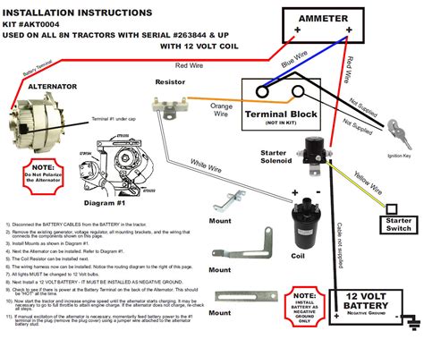 8n Ford Tractor Wiring Diagram 12 Volt Ecoens