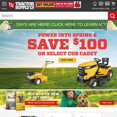 tractorsupply.com logon