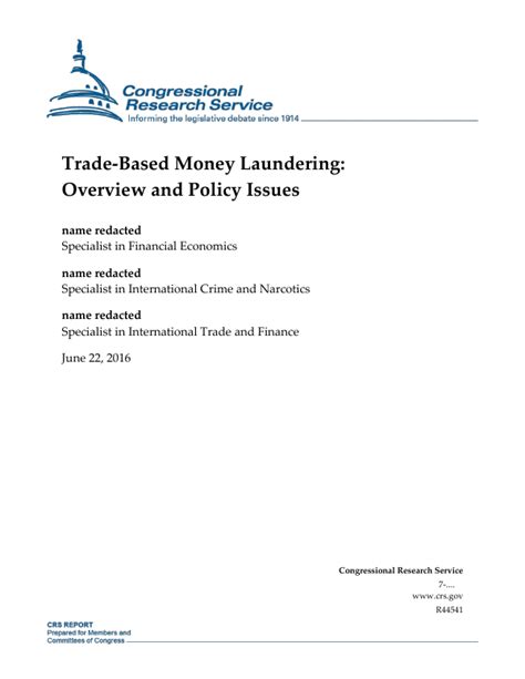 trade based money laundering case studies