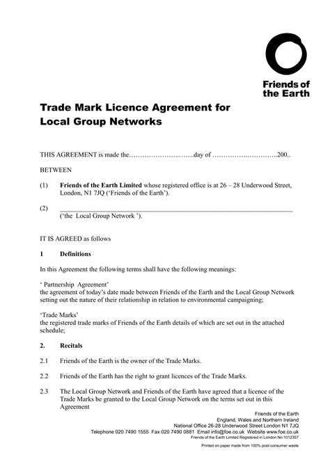trade mark coexistence agreement benefits