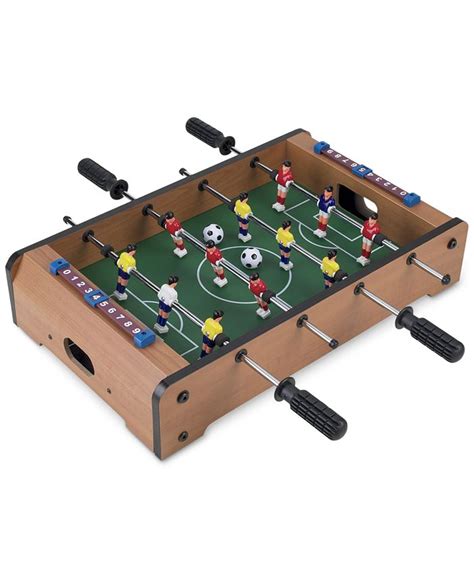 trademark games mini table top foosball